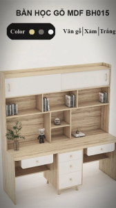 FREESHIP HCM - Bàn Học Bàn Làm Việc Gỗ MDF Chống Ẩm Tatana BH015 – có thiết kế theo yêu cầu