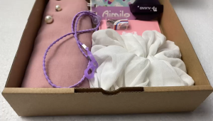 Paket Kado Wanita Aesthetic Isi Hijab Scrunchie Tuspin / Gift Set Cewek Ulang Tahun Murah & Lengkap