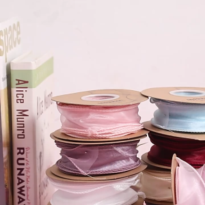 Pita Organza Premium ROLL Pita Kado Pita Bunga Buket Bouquet Dekorasi PT06
