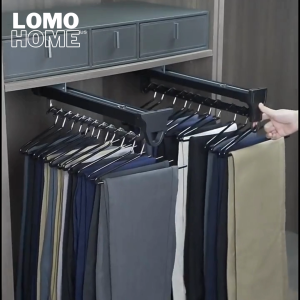 Bộ 10 Móc treo quần tây LOMO treo khăn đồ ngủ thiết kế thông minh hình ngỗng siêu bền