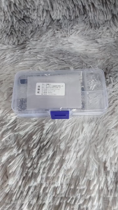 ชุดซ่อมแว่นตา อะไหล่แว่น น็อตแว่นตา แป้นจมูกแว่นตา แป้นแว่นตา สวมใส่สบาย สำหรับการซ่อมแว่นตาDIY