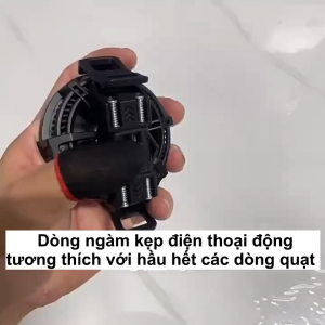 Ngàm gắn quạt tản nhiệt điện thoại sò lạnh từ tính X Cooling X5 ngàm đa dụng tương thích hầu hết các dòng quạt sò lạnh