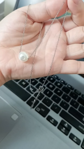 DÂY CHUYỀN TITAN NGỌC TRAI SANG TRỌNG