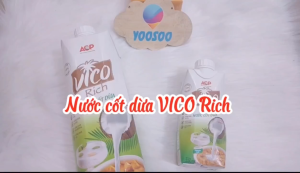 Combo 03 Hộp 1000mL Nước Cốt Dừa VICO RICH - APIS -YOOSOO