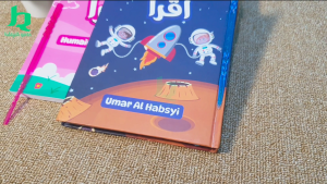IQRO custom bisa pakai nama lengkap 1-6 Hardcover Kado untuk anak | custem | Gift for kids custom | iqro milenial