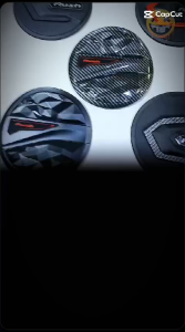 Tutup Tanki Cover Tangki Variasi Tank Cover Toyota All New Rush & Daihatsu All New Terios 2018-2024 Up Carbon & Hitam Doff