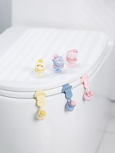 ใหม่ที่ยกฝาชักโครก ที่จับฝาชักโครก ออกแบบเพื่อไม่ต้องสัมผัส ป้องกันสิ่งสกปรก ปรับสายได้ มีแบบให้เลือก MUDMEE