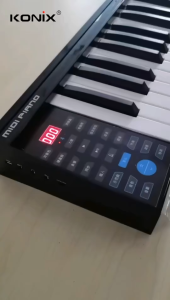 เปียโนไฟฟ้า เปียโนดิจิตอล 61key มัลติฟังก์ชั่น อิเล็กทรอนิค อัจฉริยะแบบพกพา Midi keyboard (Blutooth)