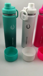 🔥Hutyet👍 Silicone Protective Boots Suitable for Hydro Flask / Aqua Flask /Voss Flask Water Bottle Vacuum Flask Tumbler BPA-free Non-slip Sleeve