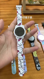 Jam Tangan Anak LED Digital & Tali Silikon Motif Karakter