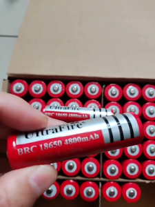 18650 Battery 4800mAh 3.7V + USB Charger Rechargeable Battery Pointed Suitable For Small Appliances Laser Pointers Flashlights