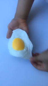 [Đồ chơi troll] Mô hình trứng ốp la bằng silicon dùng để troll bạn bè