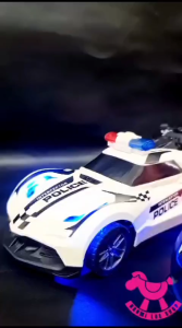 RC Roadmaster Mobil Polisi Keluar Asap: Mainan Mobil Remote Control