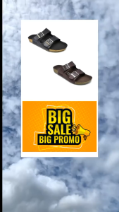 CARVIL BENZO -02 BENZO 01 M Sandal selop pria kulit casual original