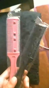 hair cutter (sisir pemotong rambut)