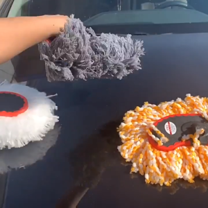 💖❤️แปรงล้างรถ ไม้ล้างรถ Milk Fiber ปรับความยาวได้ 80-110cm ใช้สะดวกและไม่ทำเกิดรอยกับผิวรถ ฟองเยอะมาก