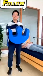 Turn Over Assistant Massage Mat Elderly Patient Roll Up Elderly Nursing Device Lying Turn Over Pad Anti-Bedsore Mat