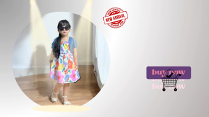 Dress Balero FLORENA Kids: Fashion Balita Motif Bunga Cantik Modis Style