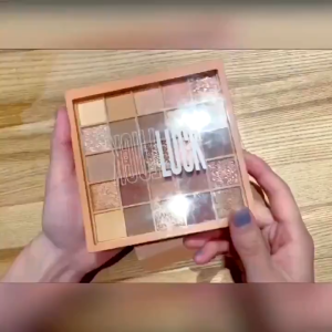 New 25-color Eye Shadow Palette Nude Color Low Saturation All-match Large Base Eye Shadow Palette Pearlescent Matte Eye Shadow Palette