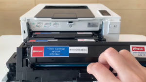 COMPUTE ตลับหมึก  HP 222A 222 BKCMY ( W2220A W2221A W2222A W2223A ) หมึกเครื่อง HP Color LaserJet Pro 3202dw 3203dw / 3288dw 3303fdw / mfp 3303sdw