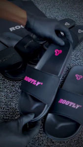 Rootly - Sandal Selop Wanita Pria dan junior Sintetis Pink Phylon uk 33 - 44