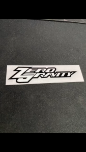 Stiker sticker ZERO GRAVITY