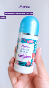 MARINA Antiperspirant Deodorant 48H 50ml || Sweet Romance || Fresh Sparkle || Glam Protection || Pencegah Bau Badan
