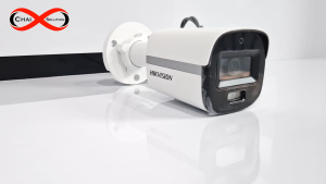 Hikvision กล้องวงจรปิด DS-2CE10DF0T-LFS ความละเอียด 2 ล้านพิกเซล Smart Hybrid Light with ColorVu Fixed Mini Bullet Camera (2.8mm)