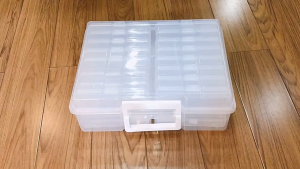 Photo Box Keeper Storage Organizer / Cord Organizer / Craft Box Organizer (16pcs 4"x6")