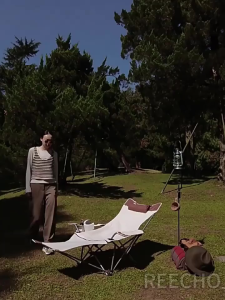 【REECHO OUTDOOR】Kerusi Camping Lounge Recliner Chair Outdoor Table And Chair Set Foldable Chair Lazy Chair Kerusi Lipat With Leg Rest camping chair kerusi healing chair