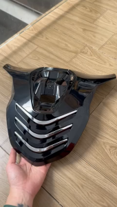 Mặt nạ thay thế kiểu 3 sọc xi trắng xe SH Việt Nam đời 2020 2021 2023 2024 dòng 125i và 150i