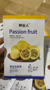 Combo 2 gói Hạt giống chanh leo vàng ngọt (chanh dây hoàng kim) gói 20 hạt