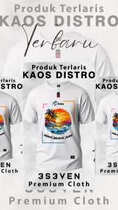 Kaos Distro|Baju Distro |Tshirt Distro | Atasan Distro Klasik | Baju Distro Terbaru Cotton Combat 24 S - 3S3ven Clothing Official