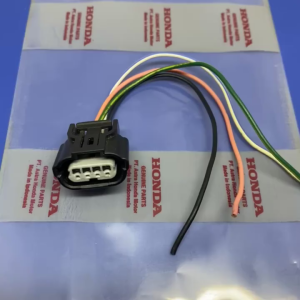 SOCKET SOKET SENSOR IACV CHOKE LANGSAM PIN 4 HONDA PCX 150 SONIC CB 150 R CBR 150 ORIGINAL