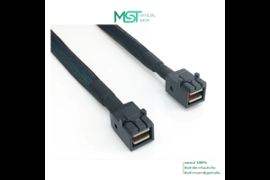 สาย Mini SAS 12G SFF-8643 HD ใช้งานได้กับ LSI Lenovo HP ประกันไทย 1 ปี จัดส่งไว