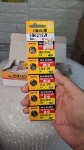 Pin đồng hồ SR621SW 1.55V Maxell PRO SR621 / SR 621 / 364 Vỉ 5 viên - Made In Japan