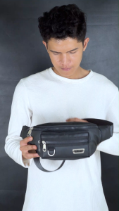 Waistbag Waterproof Class One Polo Amstar Tas Selempang Bahu Dan Pinggang Anti Air