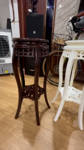 Đôn nhựa giả gỗ cao 50cm 80cm trang trí đám cưới lễ gia tiên bày mâm quả bày tráp trang trí gia đình bày cây cảnh