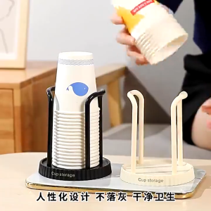 【Buy 1 take 1】Paper Cup Holder Household Dispenser Storage Cup Holder Storage Rack Holder Paper Cup Holder Disposable Cup Storage Rack For Kitchen And Office earphea
