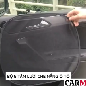 Bộ 5 Tấm Rèm Che Nắng Ô Tô - SET 5 MÓN CHE NẮNG XE HƠI Ô TÔ ( LOẠI TỐT).