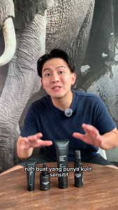 Oneskin Paket Active | Facial Wash Serum Moisturizer & Sunscreen