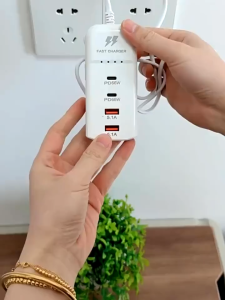 Bộ Sạc Nhanh 66W Đa Năng 5 Trong 1 - Sạc Đa Năng 4 Cổng