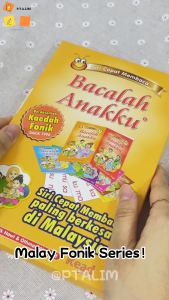 [Read Network] Set Bacalah Anakku Siri Cepat Membaca / Kaedah Fonik / Suku Kata (Edisi Baru)