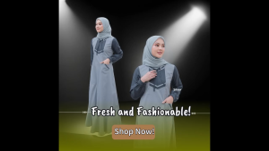 BAJU DRESS REMAJA GAMIS DAILY OUTFIT CASUAL WANITA ETHICA AYUMI 374 SILVER BLUE / TERSEDIA SIZE JUMBO 5XL