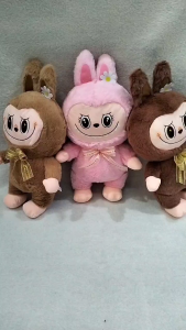 Boneka Labubu The Monster Exciting Macaron Pop