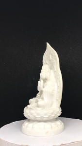 Tượng Đại Thế Chí Bồ Tát dáng ngồi cao 18cm bằng đá đúc( nhiều màu)