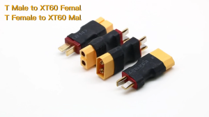อแดปเตอร์ XT60 MALE TO T PLUG ขั้วต่อแบตเตอรี่ RC ปลั๊กเสียบปลั๊ก ESC Drone Connectors