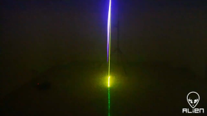 Alien Lampu Proyektor Laser RGB Disco Single Head DMX512 500m 14W - SLP-RGB500 / Lampu sorot  Panggung Jarak Jauh Sensor Musik / Lampu Sorot Disco Warna Warni