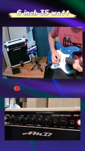 Ampli Gitar Elektrik dan Akustik 6 Inch - 35 Watt