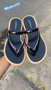 Sendal jepit wanita buat sehari hari sol tebal anti slip nyaman di pakai remaja